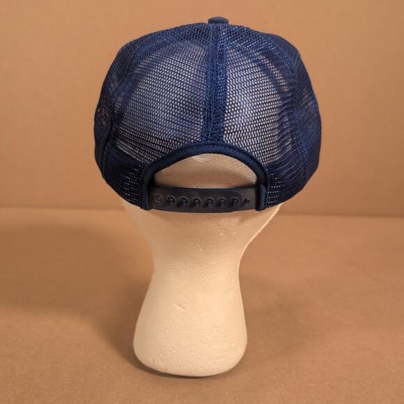 Vintage Pursuit Herbicide Agriculture Trucker Hat Blue Mesh Snapback Cap USA - Picture 7 of 7